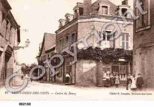 Ville de SAINTOUENDESTOITS, carte postale ancienne