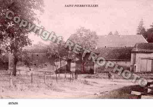 Ville de SAINTPIERREVILLERS, carte postale ancienne