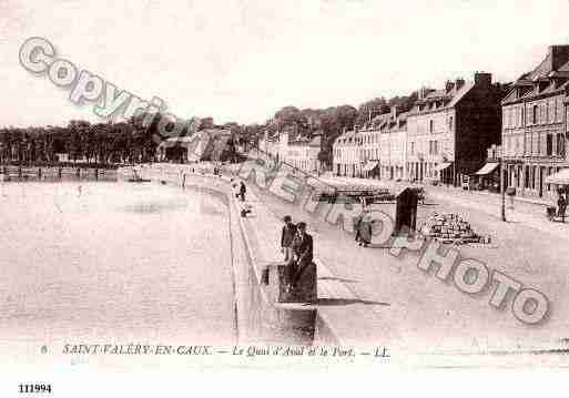 Ville de SAINTVALERYENCAUX, carte postale ancienne