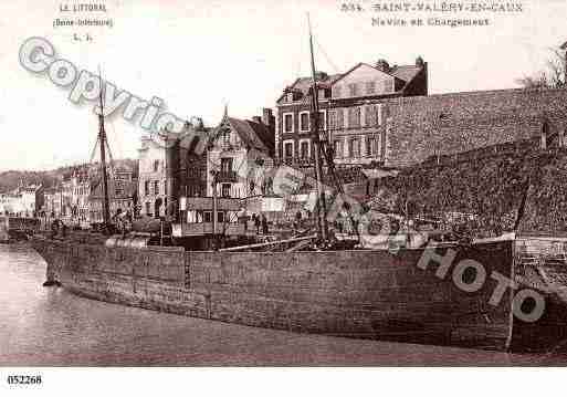 Ville de SAINTVALERYENCAUX, carte postale ancienne