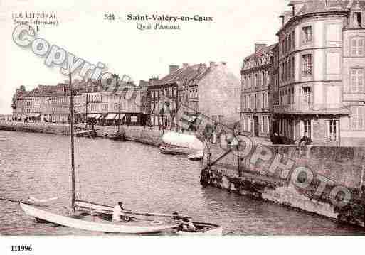 Ville de SAINTVALERYENCAUX, carte postale ancienne