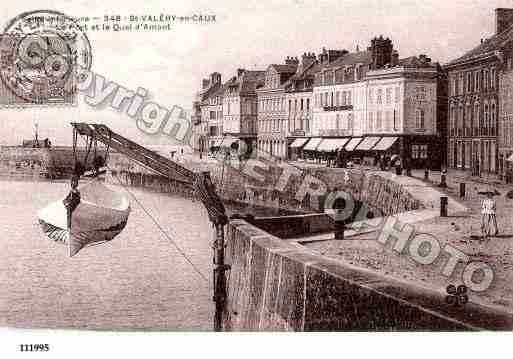 Ville de SAINTVALERYENCAUX, carte postale ancienne