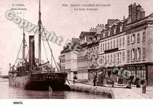 Ville de SAINTVALERYENCAUX, carte postale ancienne