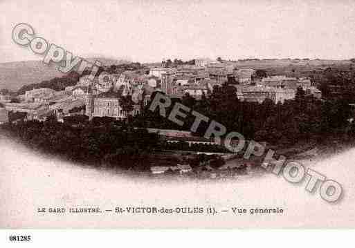 Ville de SAINTVICTORDESOULES, carte postale ancienne