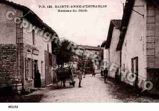 Ville de SAINTEANNESURGERVONDE, carte postale ancienne