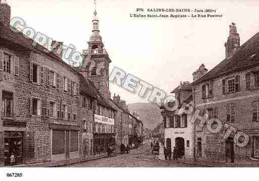 Ville de SALINSLESBAINS, carte postale ancienne