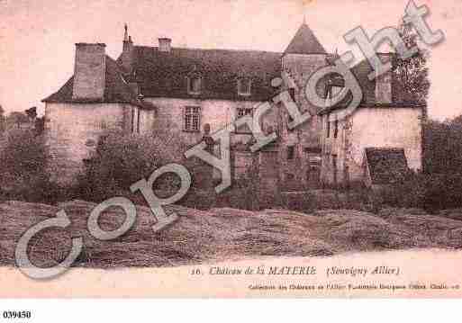 Ville de SOUVIGNY, carte postale ancienne