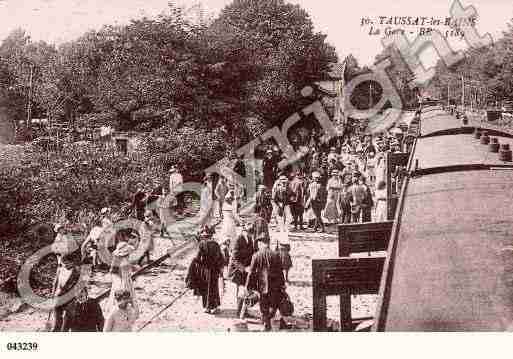 Ville de TAUSSAT, carte postale ancienne