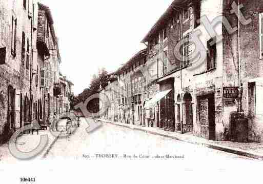 Ville de THOISSEY, carte postale ancienne