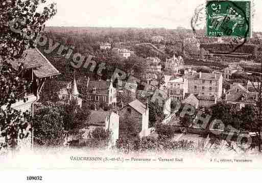 Ville de VAUCRESSON, carte postale ancienne