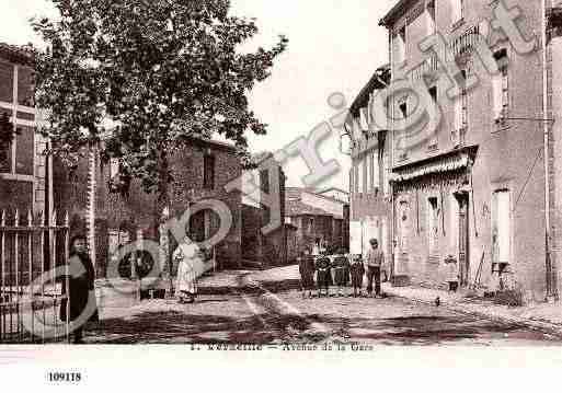 Ville de VERZEILLE, carte postale ancienne