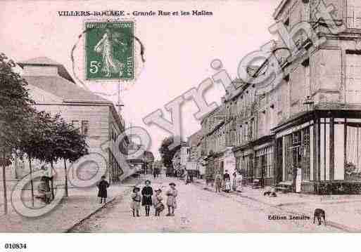 Ville de VILLERSBOCAGE, carte postale ancienne