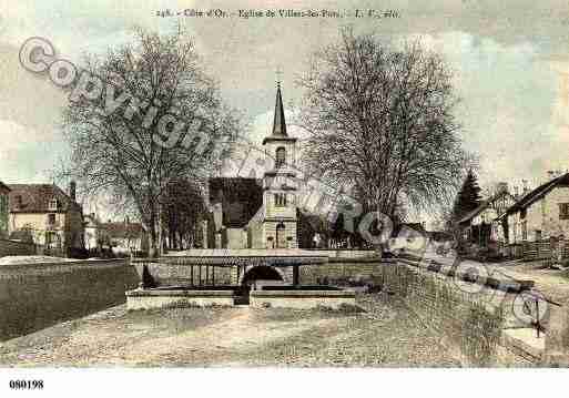 Ville de VILLERSLESPOTS, carte postale ancienne