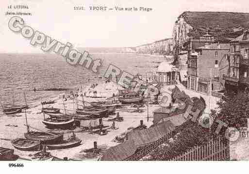 Ville de YPORT, carte postale ancienne