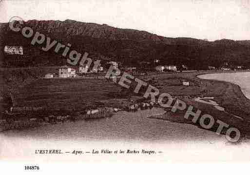 Ville de AGAY, carte postale ancienne