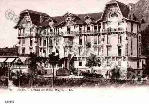 Ville de AGAY, carte postale ancienne