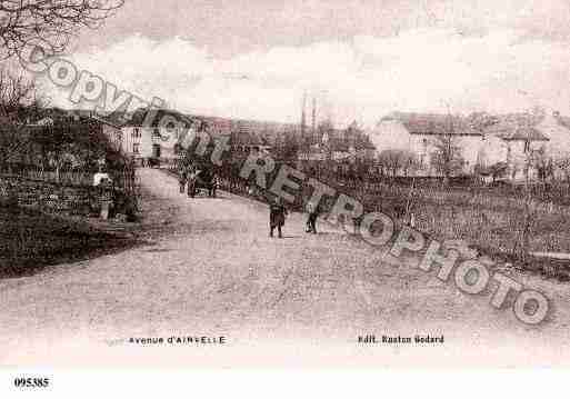 Ville de AINVELLE, carte postale ancienne