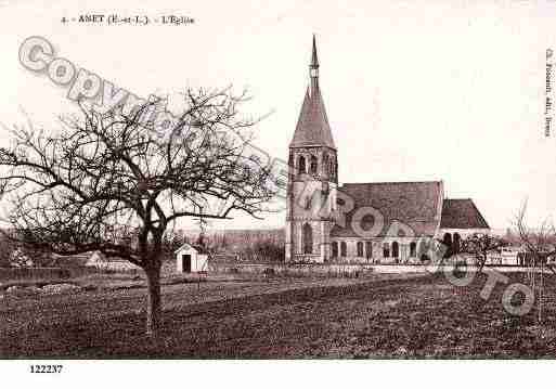 Ville de ANET, carte postale ancienne