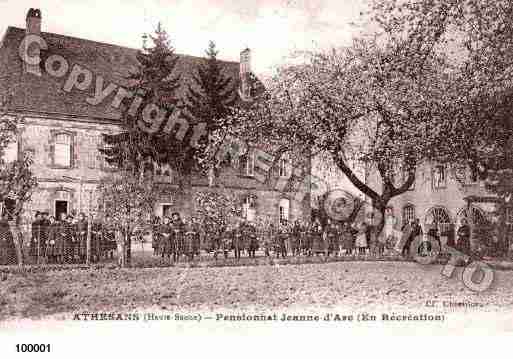 Ville de ATHESANSETROITEFONTAINE, carte postale ancienne