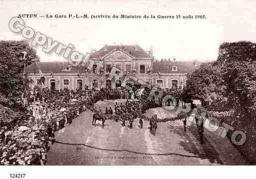 Ville de AUTUN, carte postale ancienne