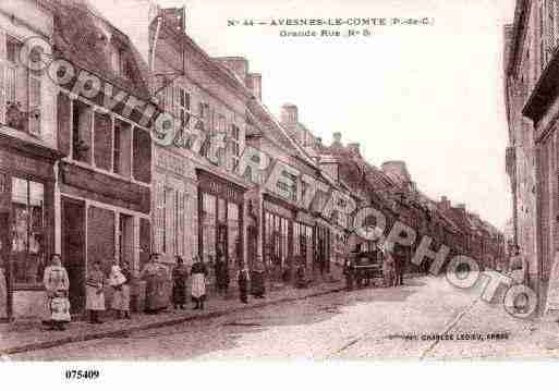 Ville de AVESNESLECOMTE, carte postale ancienne