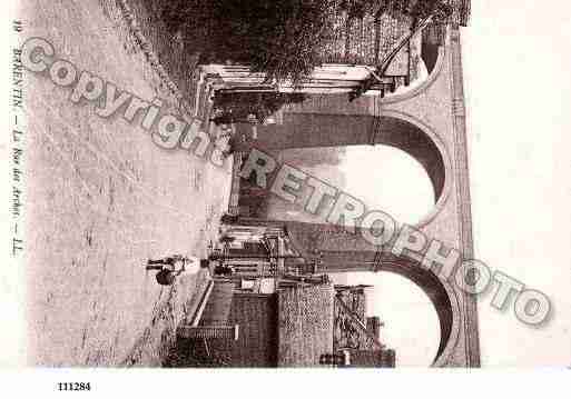 Ville de BARENTIN, carte postale ancienne