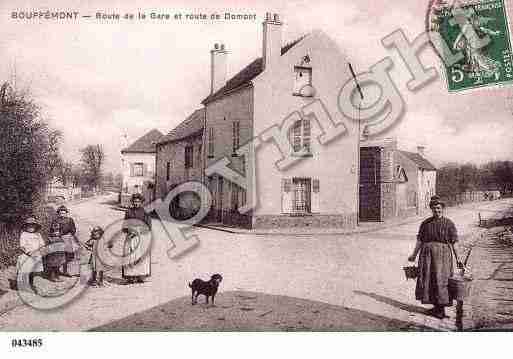 Ville de BOUFFEMONT, carte postale ancienne