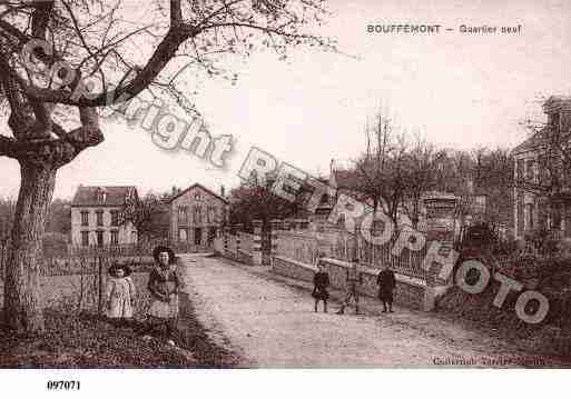 Ville de BOUFFEMONT, carte postale ancienne