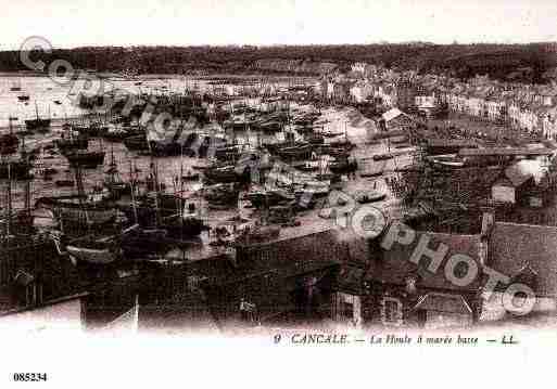 Ville de CANCALE, carte postale ancienne