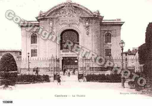 Ville de CASTRES, carte postale ancienne