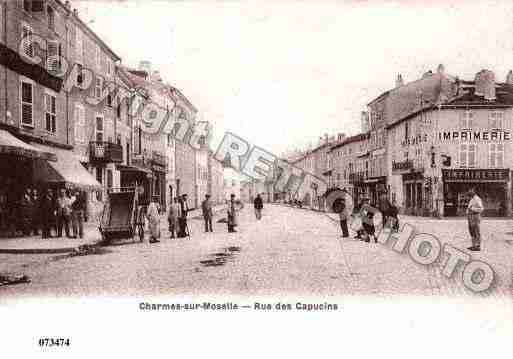 Ville de CHARMES, carte postale ancienne