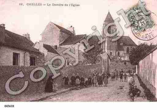 Ville de CHELLES, carte postale ancienne