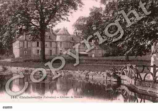 Ville de CHICHEBOVILLE, carte postale ancienne