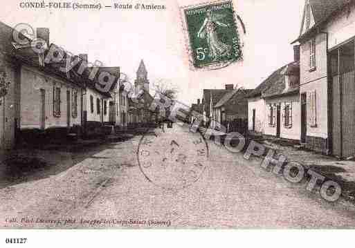 Ville de CONDEFOLIE, carte postale ancienne