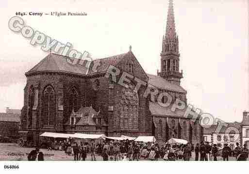 Ville de CORAY, carte postale ancienne