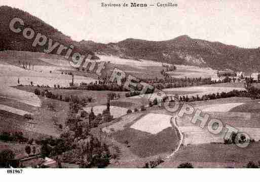 Ville de CORNILLONENTRIEVES, carte postale ancienne