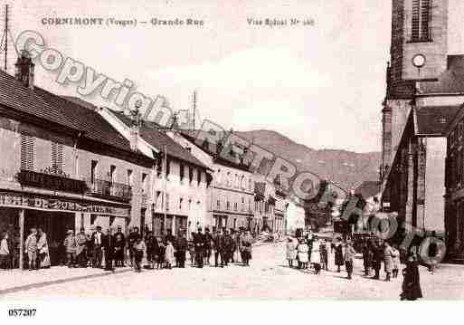 Ville de CORNIMONT, carte postale ancienne