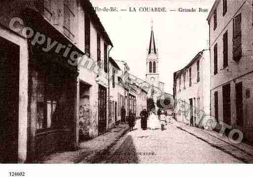 Ville de COUARDESURMER(LA), carte postale ancienne