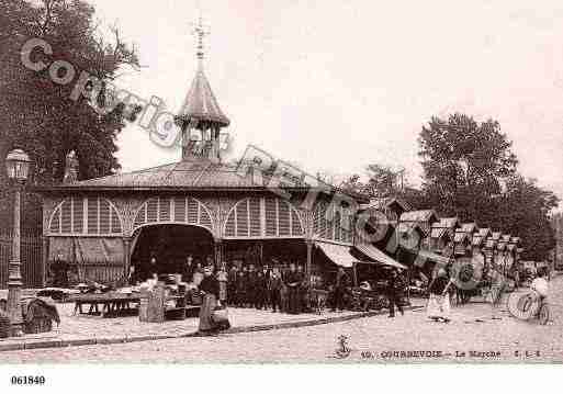 Ville de COURBEVOIE, carte postale ancienne