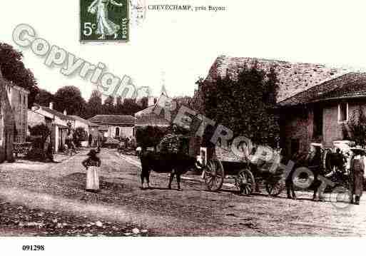 Ville de CREVECHAMPS, carte postale ancienne