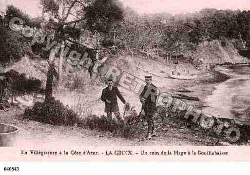 Ville de CROIXVALMER(LA), carte postale ancienne