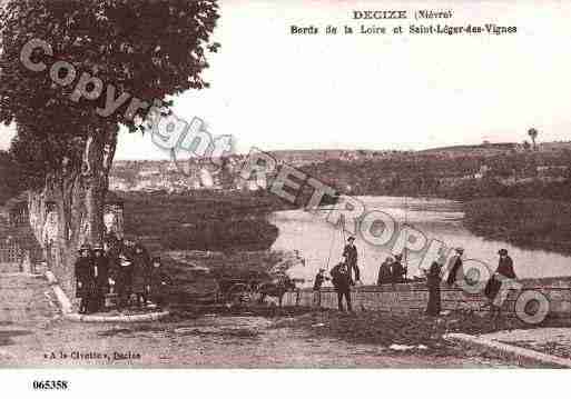 Ville de DECIZE, carte postale ancienne