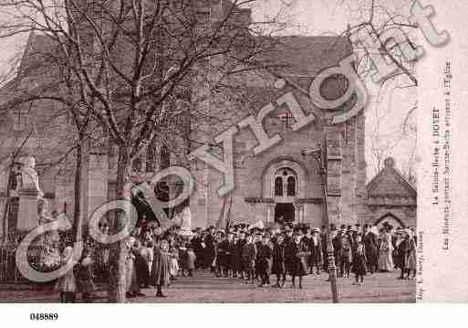 Ville de DOYET, carte postale ancienne