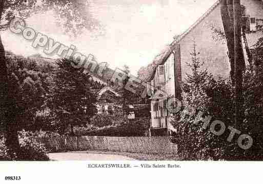 Ville de ECKARTSWILLER, carte postale ancienne