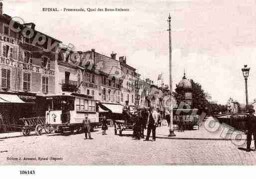 Ville de EPINAL, carte postale ancienne