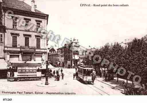 Ville de EPINAL, carte postale ancienne