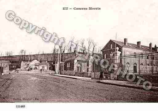 Ville de EU, carte postale ancienne