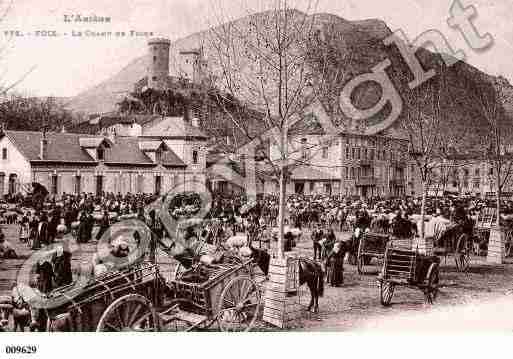 Ville de FOIX, carte postale ancienne