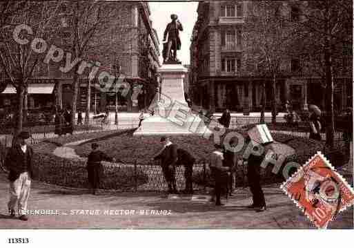 Ville de GRENOBLE, carte postale ancienne