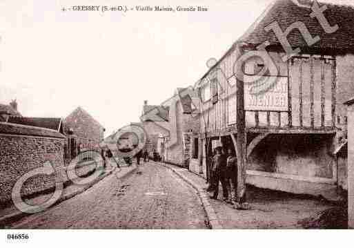 Ville de GRESSEY, carte postale ancienne